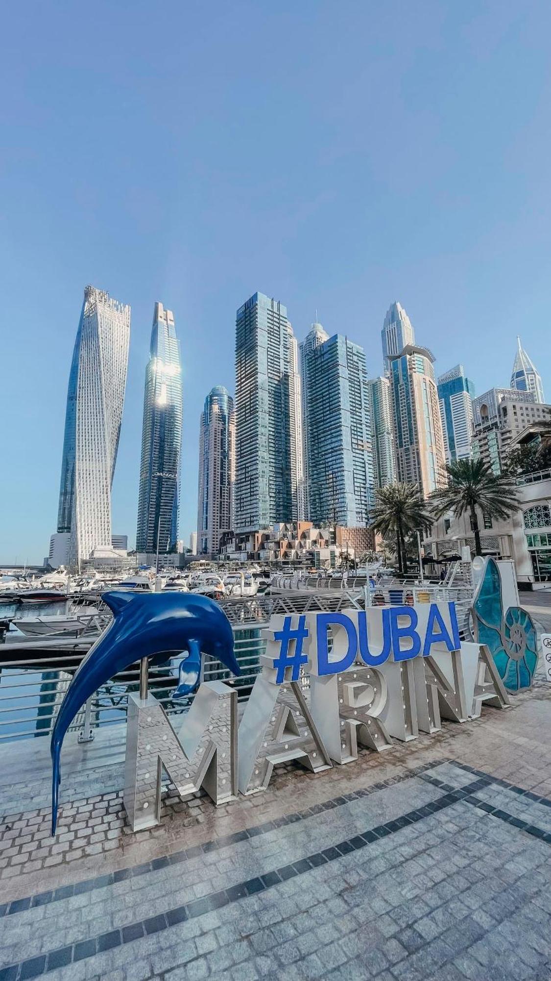 Charming Warm Suite With Amazing Views Of The City Dubai Exterior photo