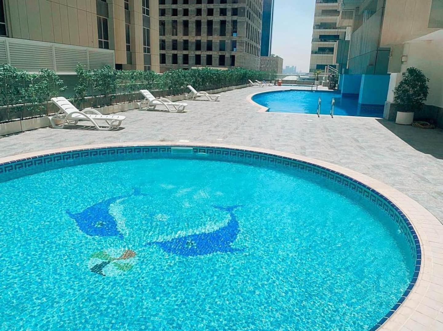 Charming Warm Suite With Amazing Views Of The City Dubai Exterior photo