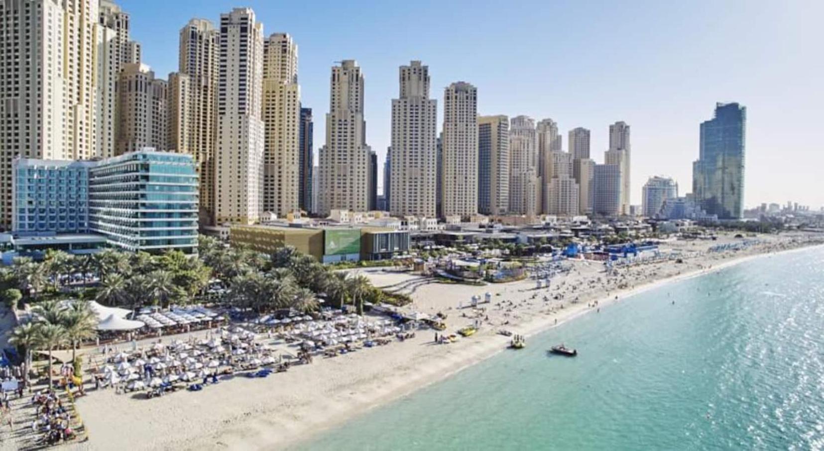 Charming Warm Suite With Amazing Views Of The City Dubai Exterior photo